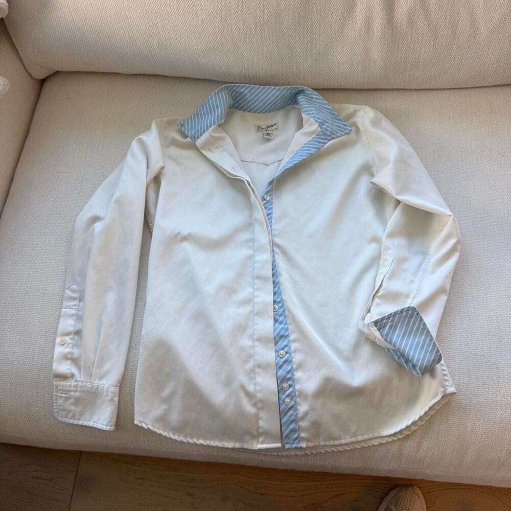 The tailored sportsman white SHOW SHIRT
